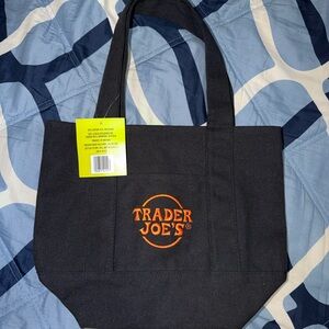 Mini Trader Joe's Black Tote Bag Halloween edition